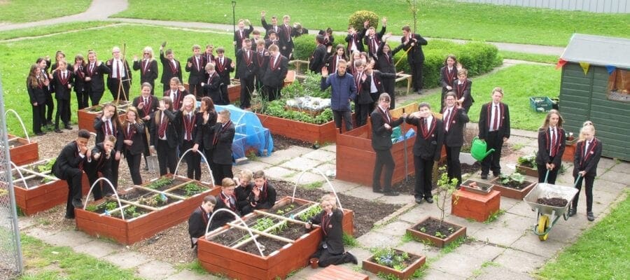 Young gardeners show how it’s done